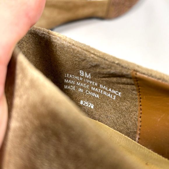 Mootsies Tootsies Suede‎ Almond Toe Flat Shoes Womens 8 Tan - Picture 9 of 10